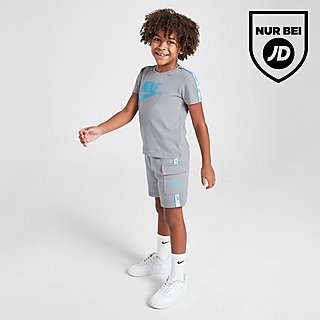 Nike Tape T-Shirt/Cargo Shorts Set Kleinkinder