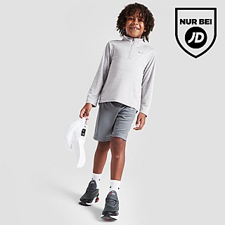 Nike Pacer Oberteil mit Viertelreißverschluss/Shorts Set Kleinkinder