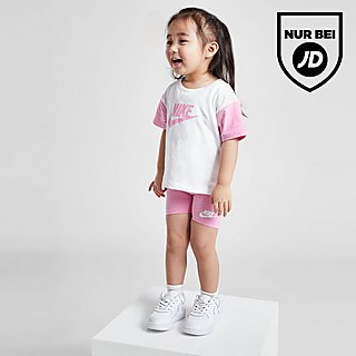 Nike Girls' Colour Block T-Shirt/Shorts Set Babys