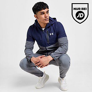 Under Armour Vanish Colour Block Hoodie mit durchgehendem Reißverschluss