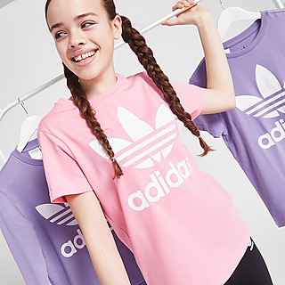 adidas Originals Girls' Trefoil T-Shirt Kinder