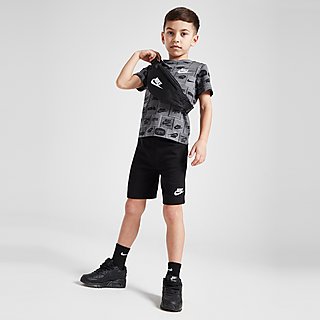 Nike All-Over-Print T-Shirt/Shorts Set Kleinkinder