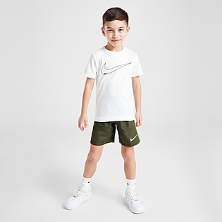 Nike T-Shirt/Woven Shorts Set Kleinkinder