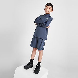 Under Armour Tape Oberteil mit Viertelreißverschluss/Shorts Set Kleinkinder