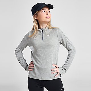 Nike Girls' Fitness Long Sleeve 1/2 Zip Top Junior