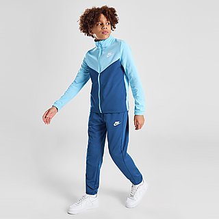 Nike Colour Block Poly Full-Zip Tracksuit Junior