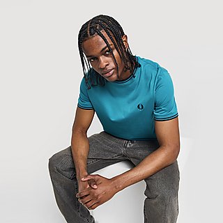 Fred Perry Twin Tipped Ringer Kurzarm T-Shirt