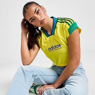 adidas Crop Fußball Oberteil