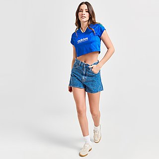 adidas Crop Fußball Oberteil