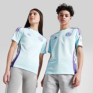 adidas Scotland 2024/25 Euro Badge Away Shirt Junior