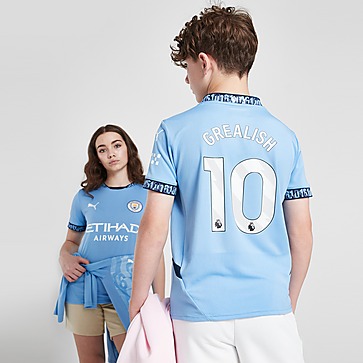 Puma Manchester City 24/25 Grealish #10 Heim Shirt Kinder