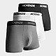 Grau/Schwarz/Weiss McKenzie Wyatt 3 Pack of Boxer Shorts