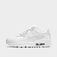 Weiss/Silber/Weiss/Weiss Nike Air Max 90 Leather Kinder