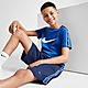 Blau Nike Repeat Poly Knit Shorts Kinder