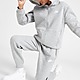 Grau Nike Club Fleece Trainingsanzug mit durchgehendem Reißverschluss Kinder