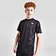 Schwarz The North Face Geometric Reaxion T-Shirt Kinder