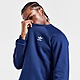 Blau adidas Originals Trefoil Essential Crew Sweatshirt
