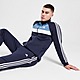 Blau adidas Badge of Sport Colour Block Fleece Trainingsanzug Herren