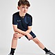 Blau Nike Academy 23 T-Shirt Kinder