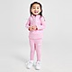Rosa Nike Girls' Pacer Zip-Oberteil/Leggings Set Babys