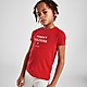 Rot Tommy Hilfiger Flag Logo T-Shirt Kinder