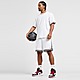 Weiss/Schwarz/Schwarz Nike DNA Basketball Shorts