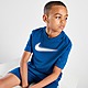 Blau Nike Dri-FIT Multi Poly T-Shirt Kinder