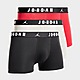 Schwarz/Grau Jordan 3er-Pack Boxershorts Kinder
