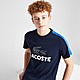 Blau Lacoste Croc Logo T-Shirt Junior