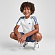 Weiss adidas Badge of Sport Logo T-Shirt/Shorts Set Children