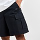 Schwarz/Schwarz Nike Club Woven Cargo Shorts