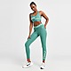Grün Nike Pro Dri-FIT Grafik-Leggings Damen