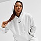 Grau Nike Phoenix Fleece Oversized Hoodie