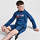 Blau Nike Swoosh Air Fleece Shorts Junior