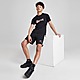 Schwarz Nike Swoosh Air Fleece Shorts Junior