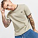 Beige Fred Perry Twin Tipped Ringer Kurzarm T-Shirt