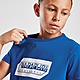 Blau Napapijri Logo T-Shirt Junior