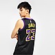 Schwarz Nike NBA LA Lakers James #23 Icon Jersey