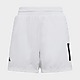 Weiss adidas Club Tennis 3-Streifen Shorts