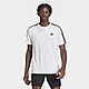 Weiss/Schwarz adidas Train Essentials 3-Streifen Training T-Shirt