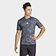 Schwarz/Weiss adidas Power Workout T-Shirt