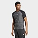 Schwarz adidas Gym+ Training 3-Streifen T-Shirt