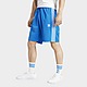 Blau/Weiss adidas Originals Adicolor Firebird Shorts