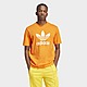 Orange adidas adicolor Trefoil T-Shirt
