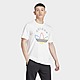 Weiss adidas Graphic T-Shirt