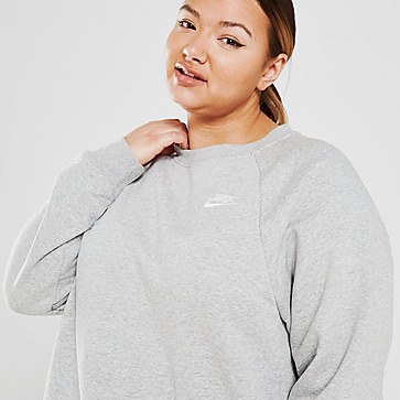 Nike Essential Plus Size Crew Sweatshirt Damen