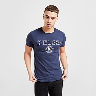 Official Team Chelsea FC Badge T-Shirt Herren