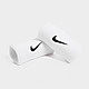 Weiss Nike 2er-Pack Swoosh Schweißband