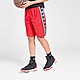 Rot Jordan Hybrid Basketball Shorts Kinder