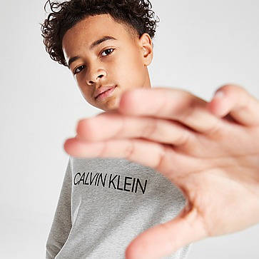 Calvin Klein Institutional Logo Overhead Hoodie Kinder